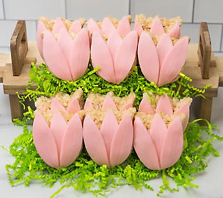Creative Crispies 12-Pc Spring Pink Tulip