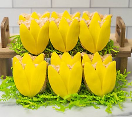 Creative Crispies 12-Pc Spring Yellow Tulip