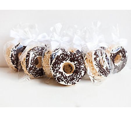 Creative Crispies 12-Piece Chocolate Sprinkles Donut