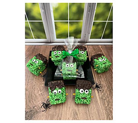 Creative Crispies 12-Piece Frankenstein Rice Cr ispie Treats