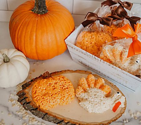 Creative Crispies 12-Piece Thanksgiving Treat B asket