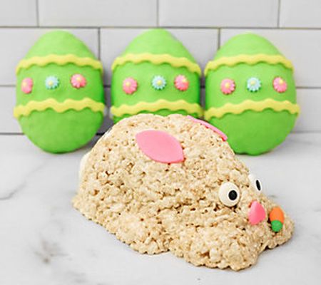 Creative Crispies 4 Piece XL Bunny & Easter Eg g Treats