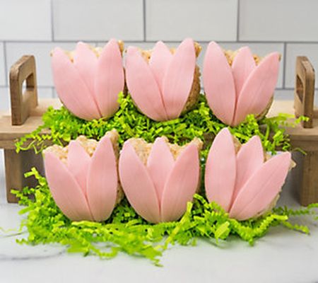 Creative Crispies 6-Pc Spring Pink Tulip