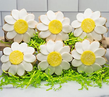 Creative Crispies 6-Pc Spring Yellow Daisy