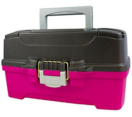 Creative Options Adjustable Compartment Two Tra y Craft Box
