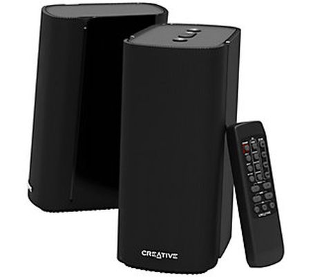 Creative T100 Compact Hi-Fi 2.0 Desktop Speaker s