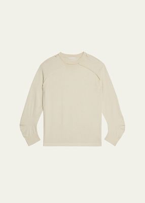 Crewneck Top with Shrug