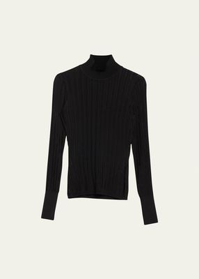 Crino Turtleneck Fitted Top