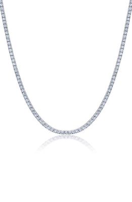 Crislu Cubic Zirconia Tennis Necklace