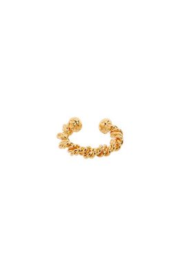 Crisobela Jewelry Duality Single Ear Cuff in Gold