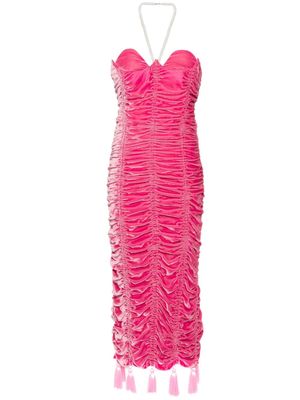 Cristina Savulescu Aphrodite midi dress - Pink