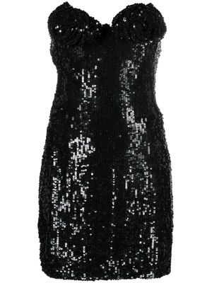 Cristina Savulescu Marilyn sequinned minidress - Black