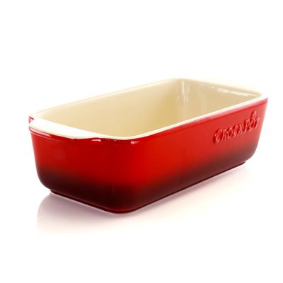 Crock-Pot Artisan 1.25 Quart Rectangle Bake Pan in Red