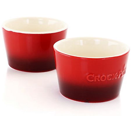 Crock-Pot Artisan 2-Piece 8-oz Stoneware Rameki n Set