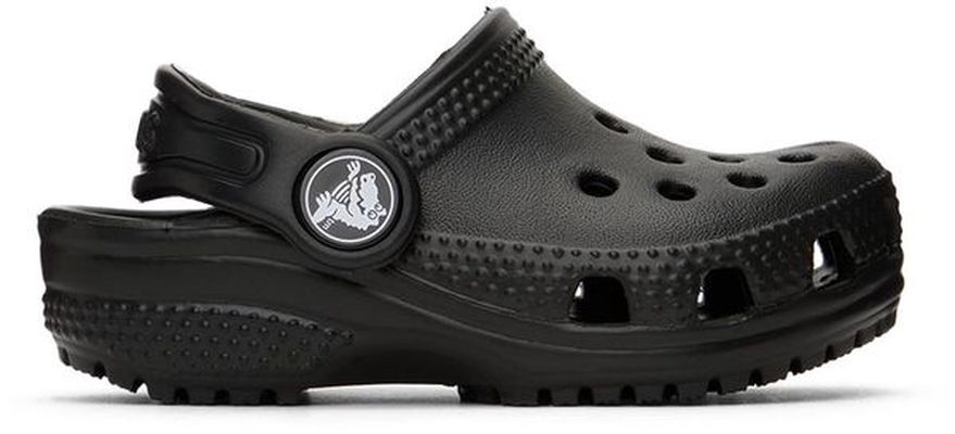 Crocs Baby Black Classic Clogs