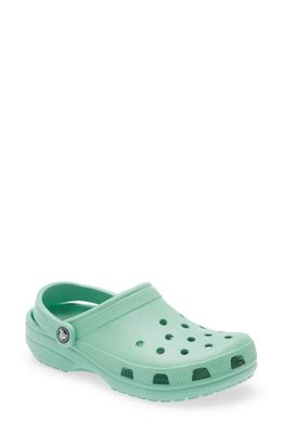 CROCS Classic Clog in Jade Stone 