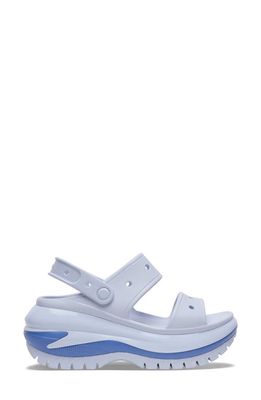 CROCS Classic Mega Crush Water Resistant Platform Sandal in Dreamscape