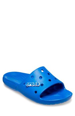 CROCS Classic Slide Sandal in Blue Bolt