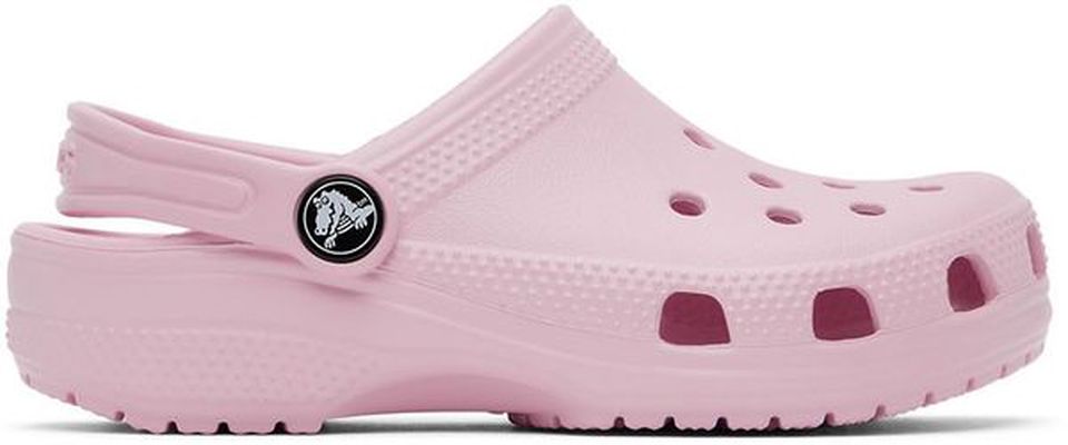 Crocs Kids Pink Classic Clogs