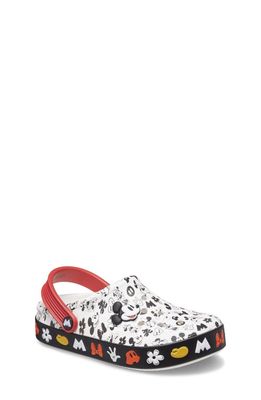 CROCS x Disney Kids' Mickey & Minnie Mouse Off Court Clog in White