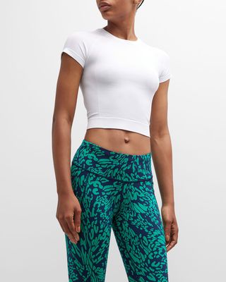 Cropped Seamless Workout Top