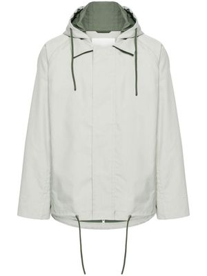 CROQUIS hooded cotton jacket - Grey