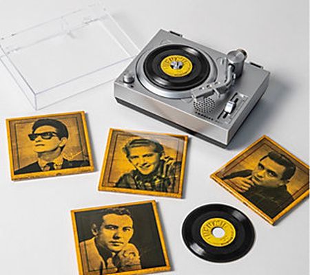 Crosley Mini Turntable with Sun Records Set