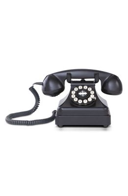 Crosley Radio Kettle Desk Phone in Black