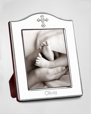 Cross Personalizable Photo Frame, 4x6