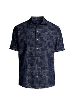 Crown Crafted Banks Abstract-Print Shirt
