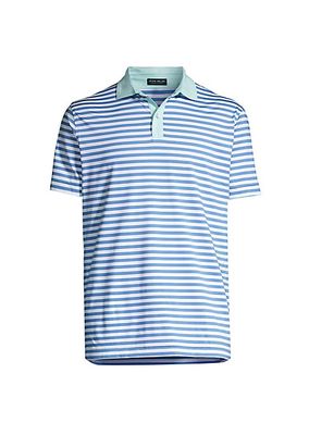 Crown Crafted Bass Striped Jersey Polo Shirt