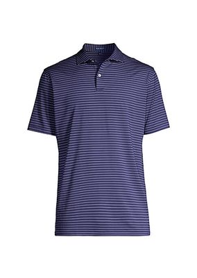 Crown Crafted Duet Pinstriped Polo Shirt