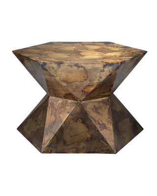 Crown Metallic Side Table