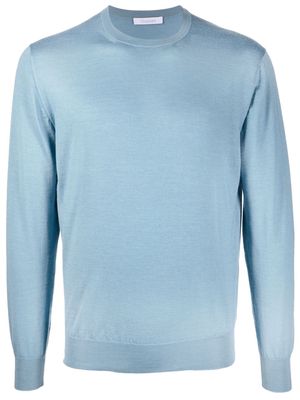 Cruciani crew neck pullover sweater - Blue