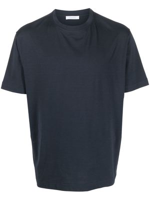 Cruciani crew neck short-sleeved T-shirt - Blue