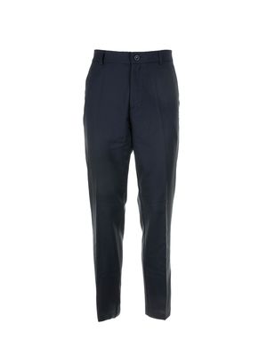 Cruna Navy Blue Brera Trousers