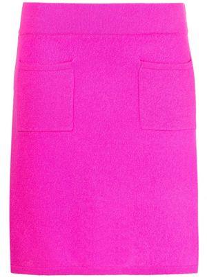 CRUSH CASHMERE Molly cashmere mini skirt - Pink