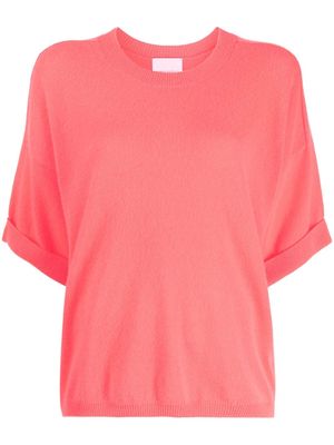 CRUSH CASHMERE Rico Chill cashmere top - Pink