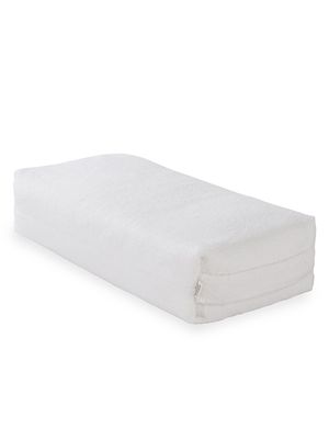 Crystal Bolster Pillow - Off White