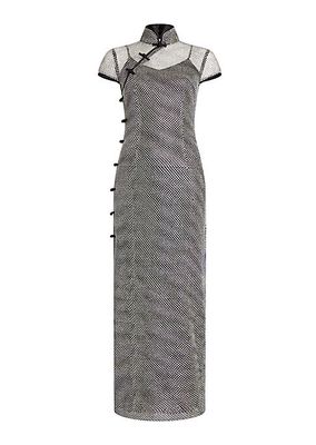 Crystal Chainmail Maxi Dress