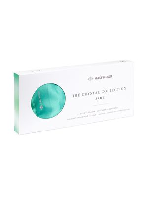 Crystal Collection Silk Eye Pillow - Jade - Jade