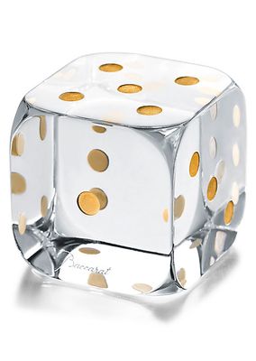 Crystal Dice Paperweight