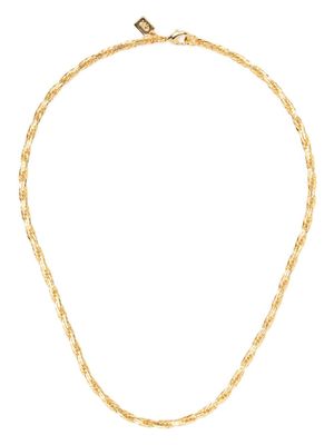 Crystal Haze Mommo rope-chain necklace - Gold