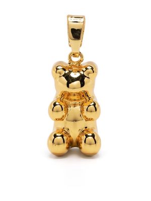Crystal Haze teddy-bear pendant - Gold
