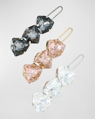 Crystal Tige Boule Clips