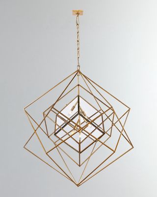 Cubist Large Chandelier By Kelly Wearstler