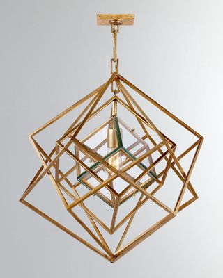 Cubist Small Chandelier By Kelly Wearstler