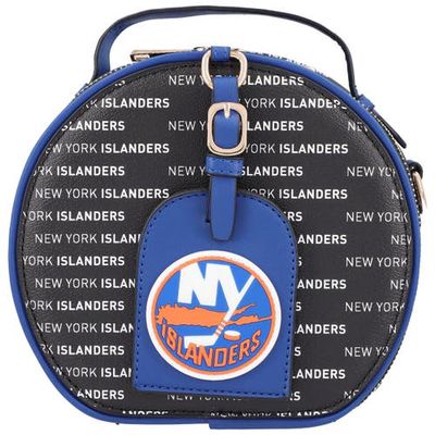 CUCE Black New York Islanders Repeat Logo Round Bag