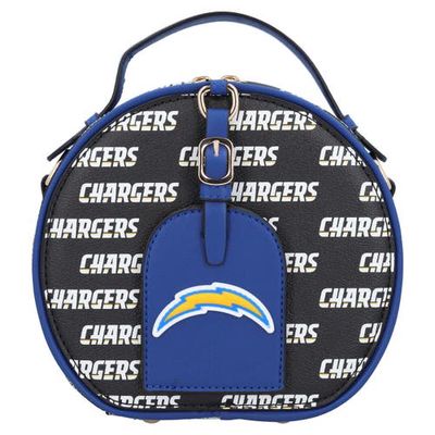 CUCE Los Angeles Chargers Repeat Logo Round Bag in Black