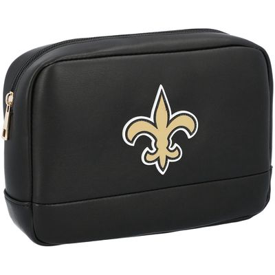 CUCE New Orleans Saints Cosmetic Bag in Black
